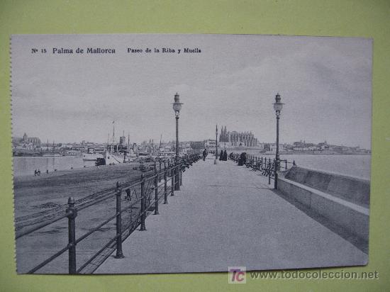 Postales: MALLORCA - MUELLE - Foto 1