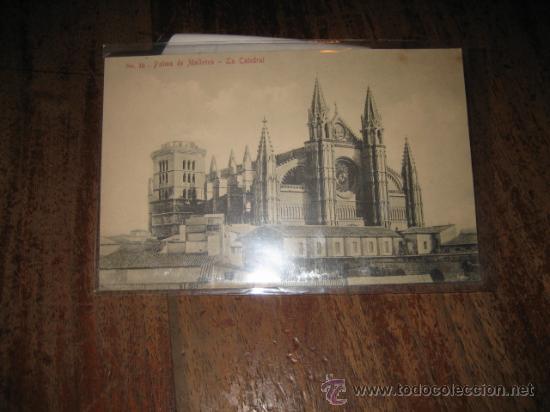Postales: PALMA DE MALLORCA - LA CATEDRAL - Foto 1