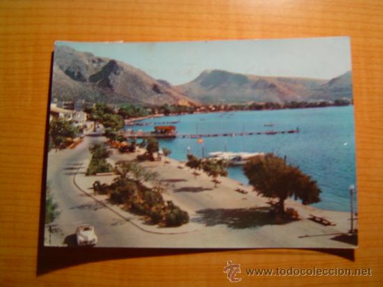 Postales: POSTAL PUERTO DE POLLENSA MALLORCA CIRCULADA - Foto 1