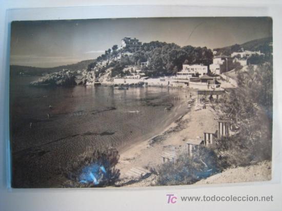 Postales: PALMA MALLORCA: PLAYA CALA MAYOR. POSTAL ORIGINAL - Foto 1