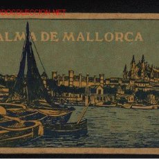 Postales: PALMA DE MALLORCA. BLOCK DE 18 POSTALES EN HUECOGRABADO. AÑOS 20/30