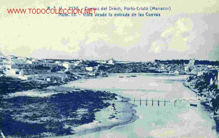 Postales: MANACOR, CUEVAS DEL DRACH - Foto 1