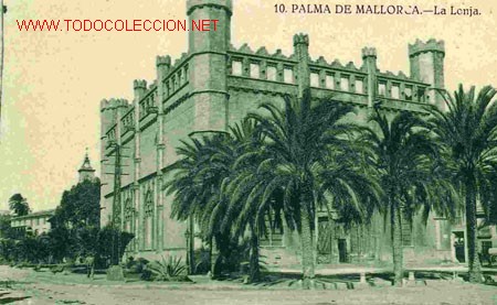 Postales: PALMA DE MALLORCA, LA LONJA. - Foto 1