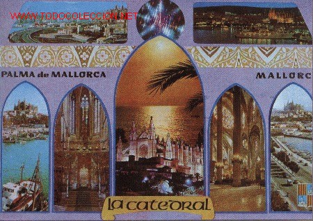 Postales: Postal catedralde Mallorca - Foto 1