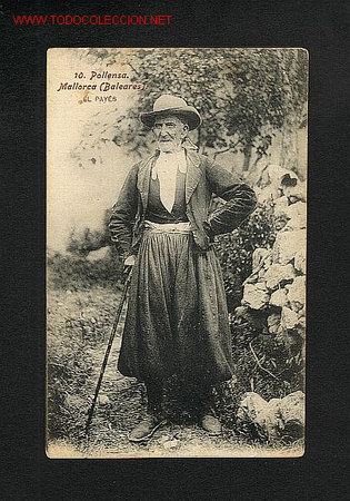 Postales: Postal de POLLEN&Ccedil;A (Illes Balears): El pag&egrave;s (animada) - Foto 1