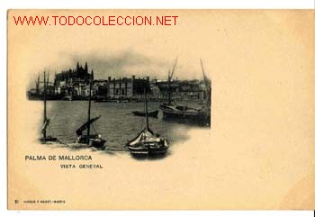 Postales: PALMA DE MALLORCA. VISTA GENERAL - Foto 1