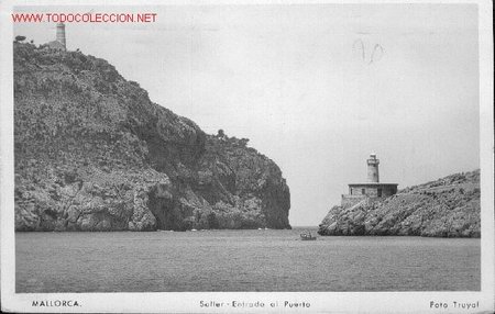 Postales: MALLORCA, SOLLER ENTRADA AL PUERTO - Foto 1