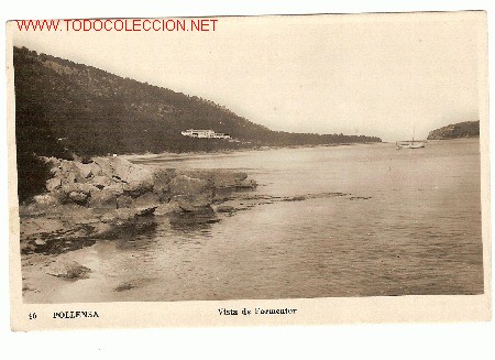 Postales: 46. Pollensa. Vista de Formentor - Foto 1