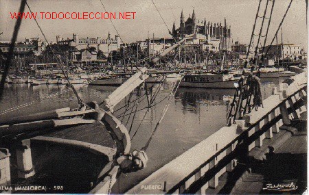 Postales: PALMA DE MALLORCA - PUERTO.- - Foto 1