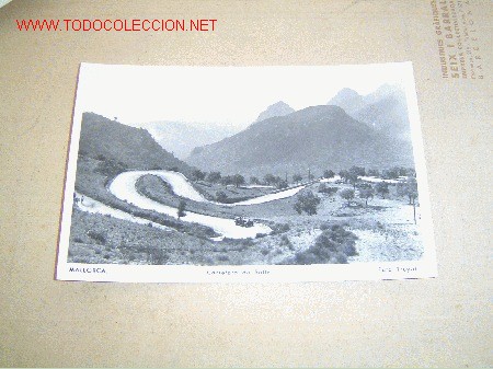 Postales: Postal de Mallorca carretera de Soller - Foto 1