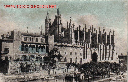 Postales: PALMA DE MALLORCA - CATEDRAL.- - Foto 1