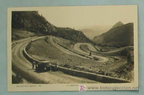 Postales: TARJETA POSTAL MALLORCA. Soler. La carretera - Foto 1