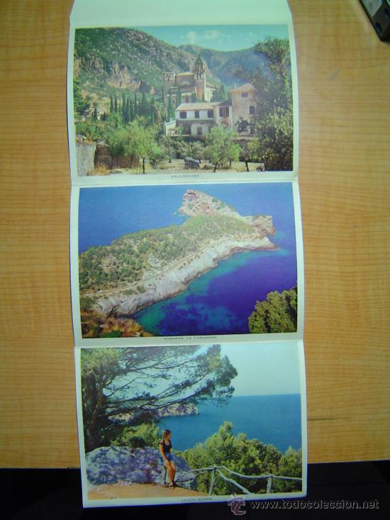 Postales: LIBRITO DE 5 POSTALES DE MALLORCA - Foto 3