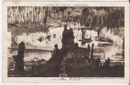 Postales: POSTAL DE LAS CUEVAS DEL DRACH (MALLORCA) - Foto 1