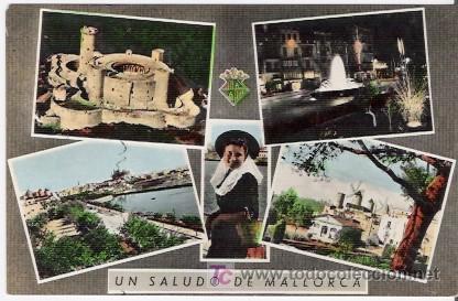 Postales: POSTAL COLOREADA DE MALLORCA - Foto 1