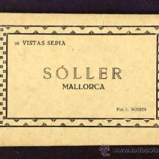 Postales: DESPLEGABLE AMB 10 POSTALS DE SOLLER (ILLES BALEARS) (ROISIN) (VEURE FOTOS ADICIONALS). Lote 10224481