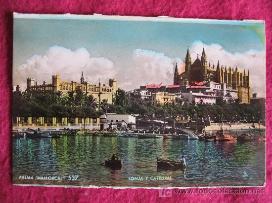 Postales: MALLORCA - LONJA Y CATEDRAL - Foto 1