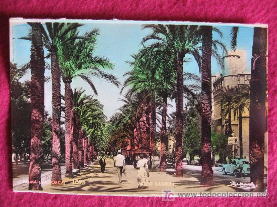 Postales: MALLORCA - PASEO SAGRERA - Foto 1