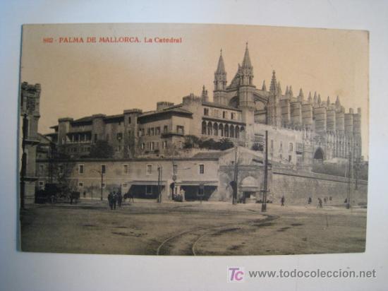Postales: POSTAL MALLORCA: LA CATEDRAL (THOMAS 862) - Foto 1