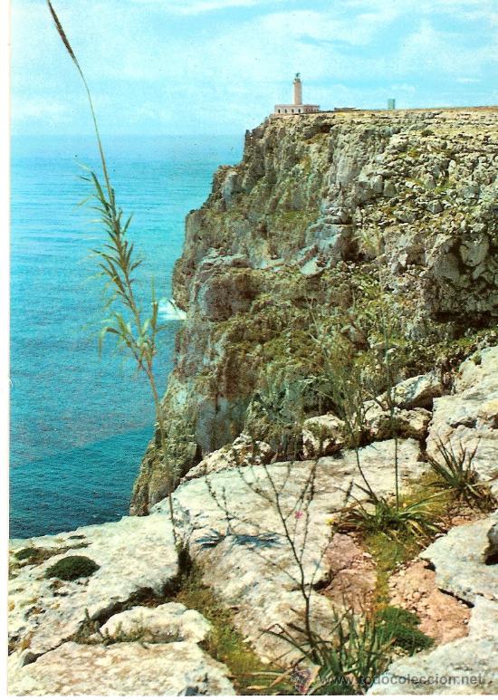 Postales: POSTAL A COLOR 22 FORMENTERA ISLAS BALEARES FARO DE LA MOLA FOT ORIGINAL J JUAN