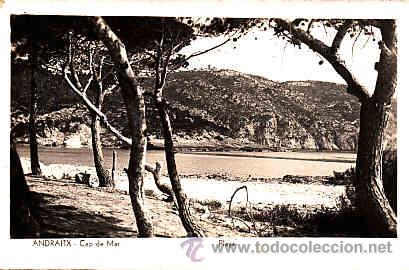 Postales: POSTAL DE ANDRAIX CAP DE MAR PLAYA - Foto 1