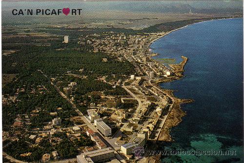 Postales: N&ordm; 9018 POSTAL CAN PICAFORT MALLORCA - Foto 1