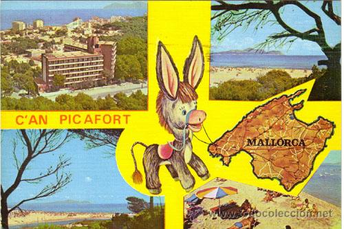 Postales: N&ordm; 9182 POSTAL MALLORCA CAN PICAFORT MALLORCA - Foto 1