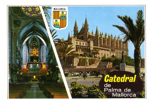 Postales: N&ordm; 9237 POSTAL PALMA DE MALLORCA CATEDRAL - Foto 1