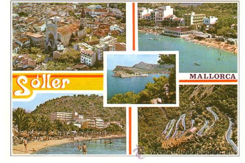 Postales: N&ordm; 9239 POSTAL SOLLER MALLORCA - Foto 1
