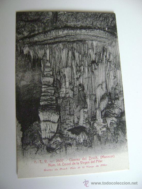 Postales: CUEVAS DEL DRACH.MANACOR.N&ordm;14.DOSEL DE LA VIRGEN DEL PILAR 05033