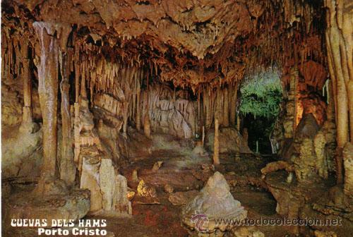 Postales: N&ordm; 1483 POSTAL MANACOR CUEVAS DELS HAMS - Foto 1