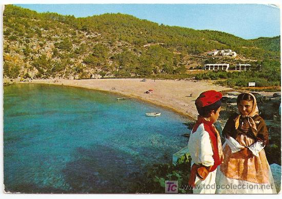 Postales: IBIZA-Puerto de San MIGUEL-n&ordm; 1383 Exclusivas Casa Figueretas-1966-Vell i Bell