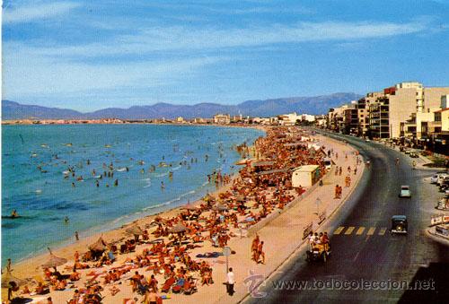 Postales: N&ordm; 1743 POSTAL MALLORCA PLAYA DE PALMA - Foto 1