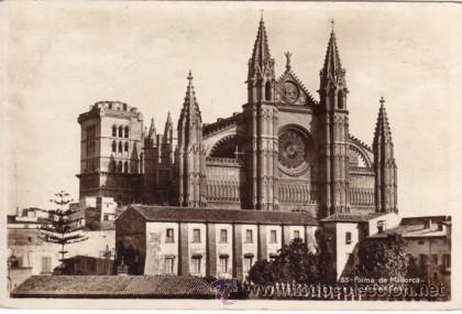 Postales: N&ordm; 2846 POSTAL MALLORCA CATEDRAL - Foto 1