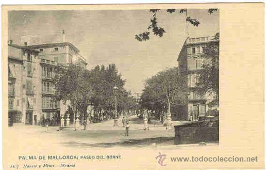Postales: Palma de Mallorca.Paseo del Borne - Foto 1