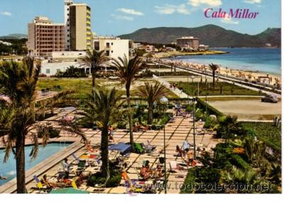 Postales: N&ordm; 5541 POSTAL CALA MILLOR MALLORCA - Foto 1