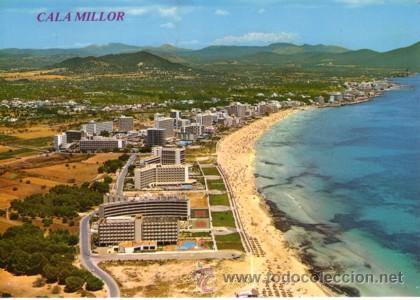 Postales: N&ordm; 5523 POSTAL CALA MILLOR MALLORCA - Foto 1