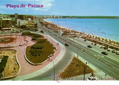 Postales: N&ordm; 5506 POSTAL PLAYA DE PALMA MALLORCA