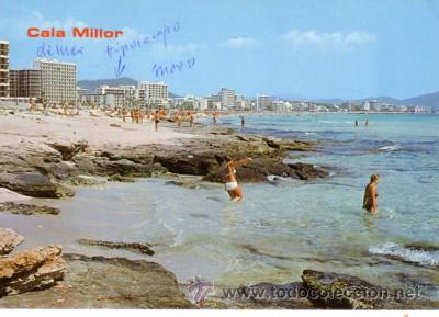 Postales: N&ordm; 5655 POSTAL CALA MILLOR MALLORCA - Foto 1