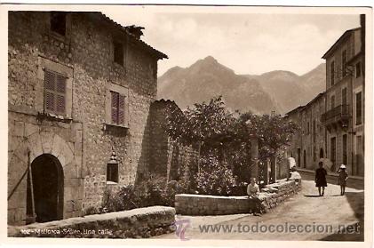 Postales: POSTAL SOLLER UNA CALLE - Foto 1