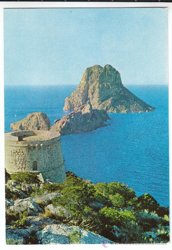 Postales: 1.332.-IBIZA. TORRE DEL PIRATA Y VEDR&Aacute;