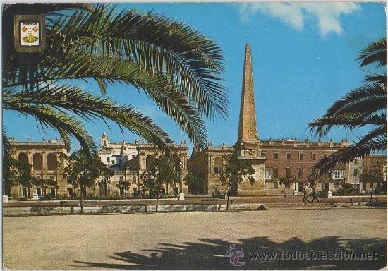 Postales: TARJETA POSTAL DE CIUDADELA PLAZA DEL GENERALISIMO MENORCA ISLAS BALEARES