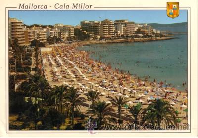 Postales: N&ordm; 7153 POSTAL MALLORCA CALA MILLOR - Foto 1