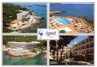 Postkarten: N&ordm; 7141 POSTAL AGUAIT HOTEL CALA RATJADA MALLORCA