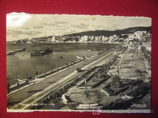 Postales: MALLORCA - PALMA - PASEO MARITIMO - Foto 1