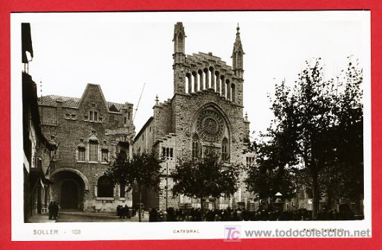 Postales: SOLLER , MALLORCA , CATEDRAL , P29228 - Foto 1