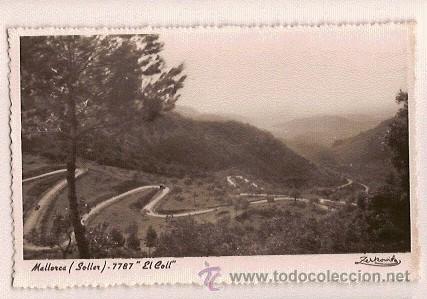 Postales: ANTIGUA POSTAL MALLORCA SOLLER 7787 EL COLL ZERKOWITZ - Foto 1