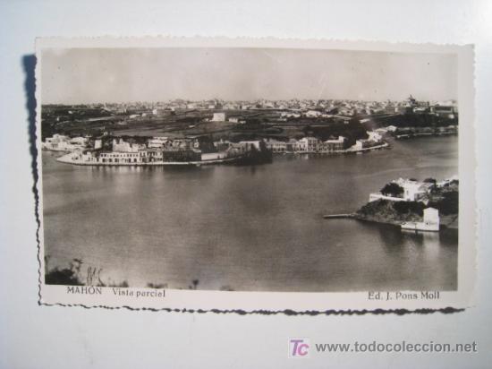 Postales: MAHON: VISTA PARCIAL (PONS MOLL) POSTAL