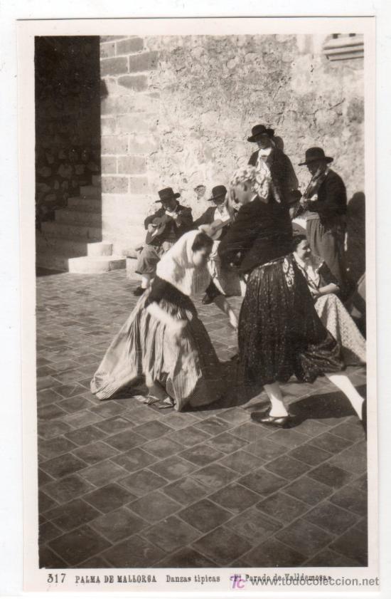 Postcards: TARJETA POSTAL DE PALMA DE MALLORACA N&ordm; 317. DANZAS TIPICAS