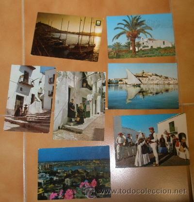 Postales: 7 postales de Baleares, circuladas